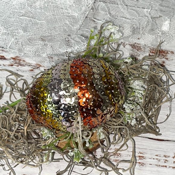 Sequin Ombre Easter Egg | Easter Tree Ornament - Picture 8 of 16